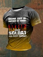 Deutschland bedrucktes Kurzarm-T-Shirt für Männer